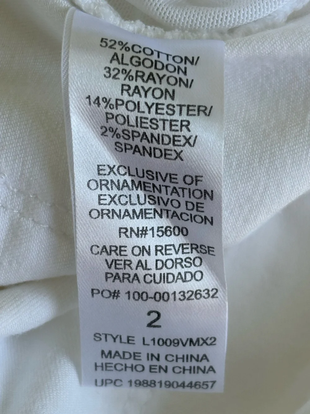Wit & Wisdom Absolution High Rise Straight Leg Jeans White Size 2 NWT